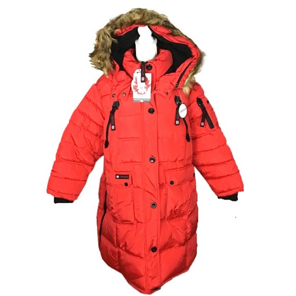 Canada Weather Gear Red Sherpa-Lined Hooded Parka - Picture 6 of 15